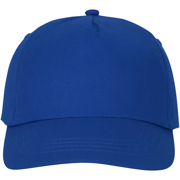 Feniks 5 panel cap - Elevate Essentials Blue