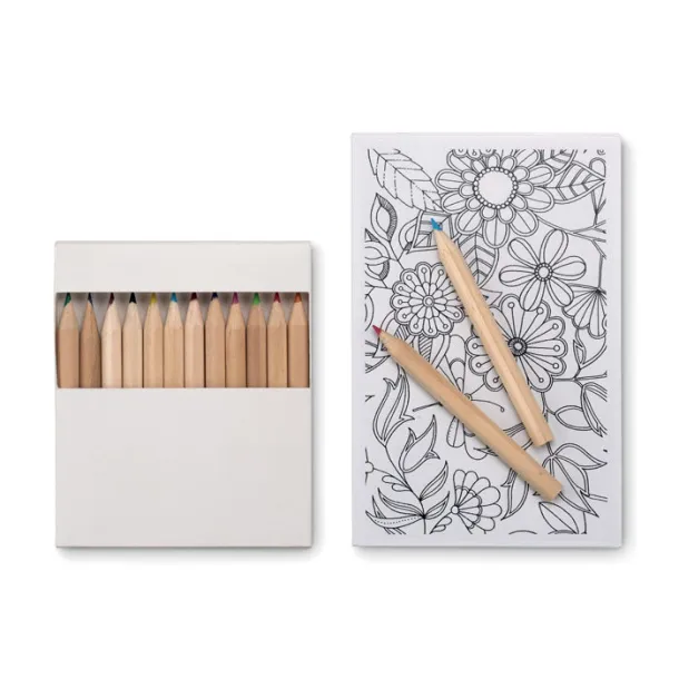 PAINT&RELAX Drawing adult set White