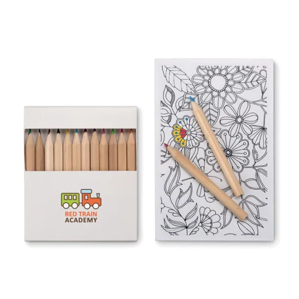 PAINT&RELAX Drawing adult set White