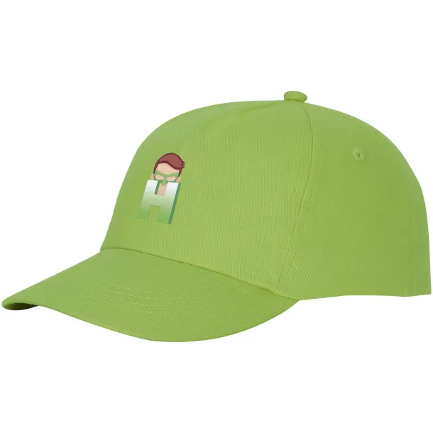 Feniks 5 panel cap - Elevate Essentials Apple Green