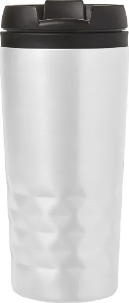 LORRAINE Stainless steel mug Bijela