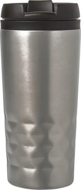 LORRAINE Stainless steel mug silver