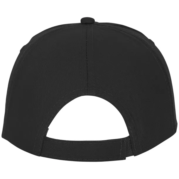 Feniks 5 panel cap - Elevate Essentials Solid black