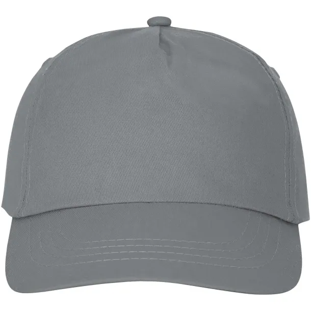 Feniks 5 panel cap - Elevate Essentials Grey