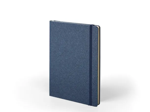 ECO A5 notebook with elastic band Blue