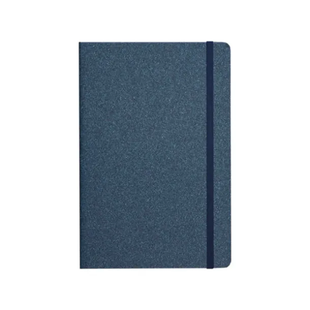 ECO A5 notebook with elastic band Blue