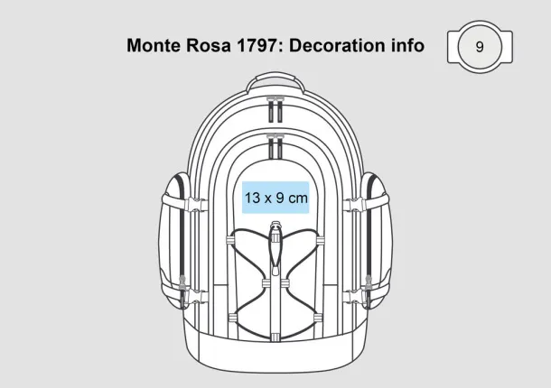  Monte Rosa Classic Travel Rucksack - Shugon