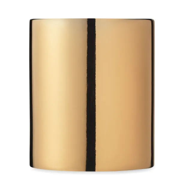 HOLLY Ceramic mug metallic 300 ml Gold