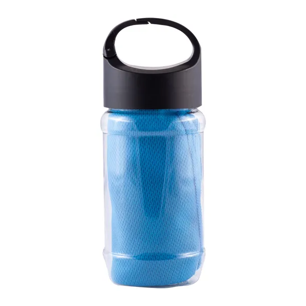 FEEL COOL sports bottle with refreshing towel Blue