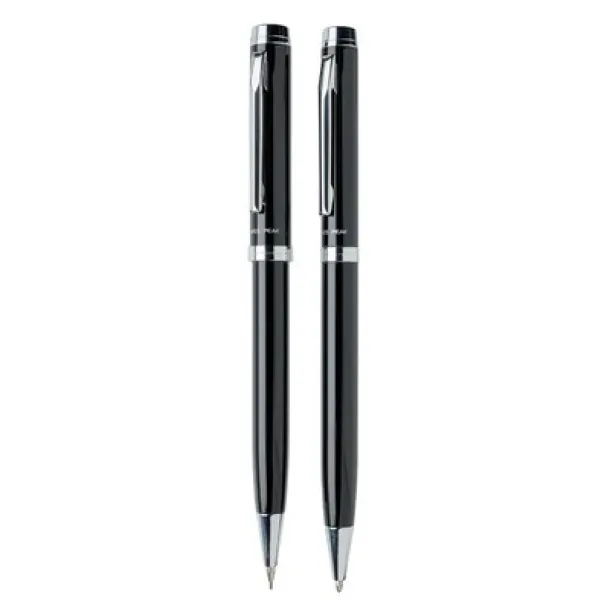  Swiss Peak writing set, ball pen and mechanical pencil black