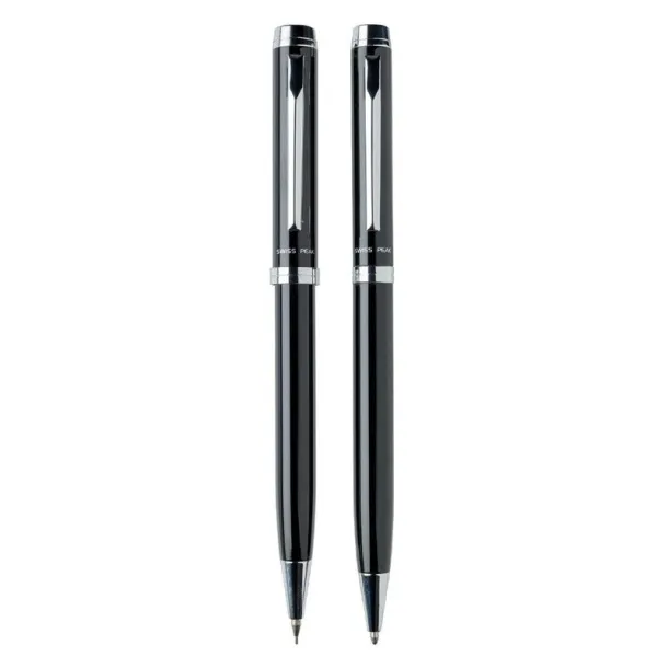  Swiss Peak writing set, ball pen and mechanical pencil black