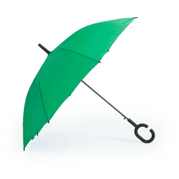  Windproof automatic umbrella, C shaped handle 45533C