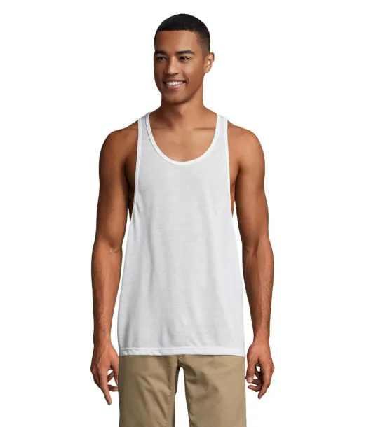 SOL'S JAMAICA UNISEX TANK TOP - SOL'S White