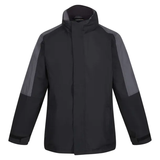  MEN'S DEFENDER III WATERPROOF 3-IN-1 JACKET - Regatta Black Seal Grey