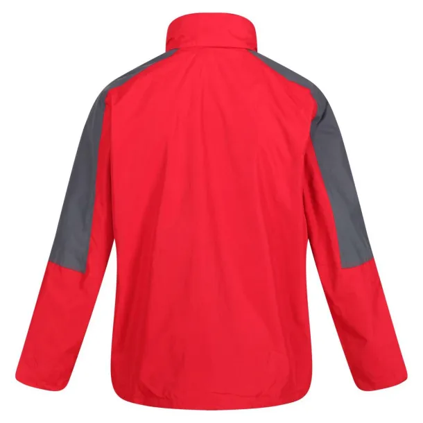  MEN'S DEFENDER III WATERPROOF 3-IN-1 JACKET - Regatta Paprika Red Seal Grey