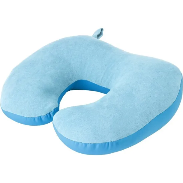  Travel pillow 2 in 1 blue