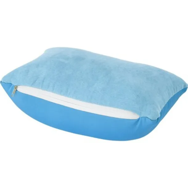  Travel pillow 2 in 1 blue