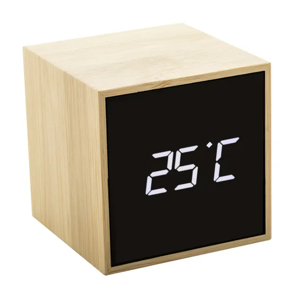 Boolarm bamboo alarm clock Natural