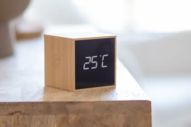 Boolarm bamboo alarm clock Natural