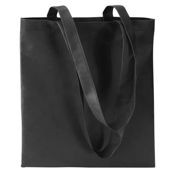 TOTECOLOR torba za kupovinu od netkanog materijala - 80 gr/m² Crna