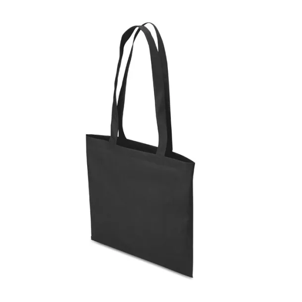 TOTECOLOR Shopping bag in nonwoven Black