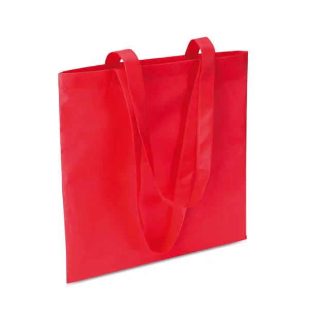 TOTECOLOR torba za kupovinu od netkanog materijala - 80 gr/m² Crvena