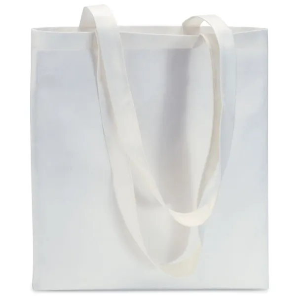 TOTECOLOR torba za kupovinu od netkanog materijala - 80 gr/m² Bijela