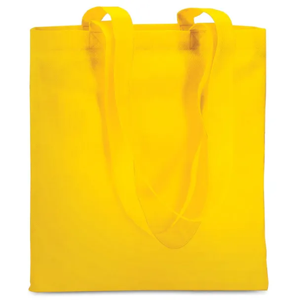 TOTECOLOR torba za kupovinu od netkanog materijala - 80 gr/m² Žuta