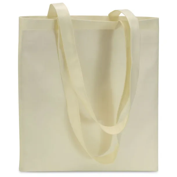 TOTECOLOR Shopping bag in nonwoven ivory