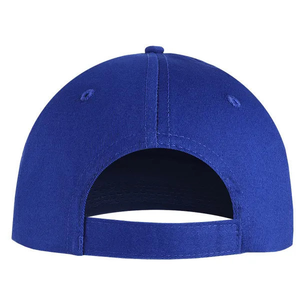 DEBBI ORGANIC Organic cotton cap - 5 panels Royal blue