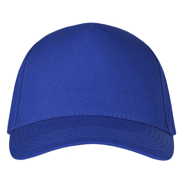 DEBBI ORGANIC Organic cotton cap - 5 panels Royal blue