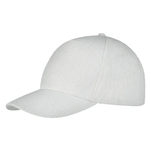 DEBBI ORGANIC Organic cotton cap - 5 panels Cream Bež