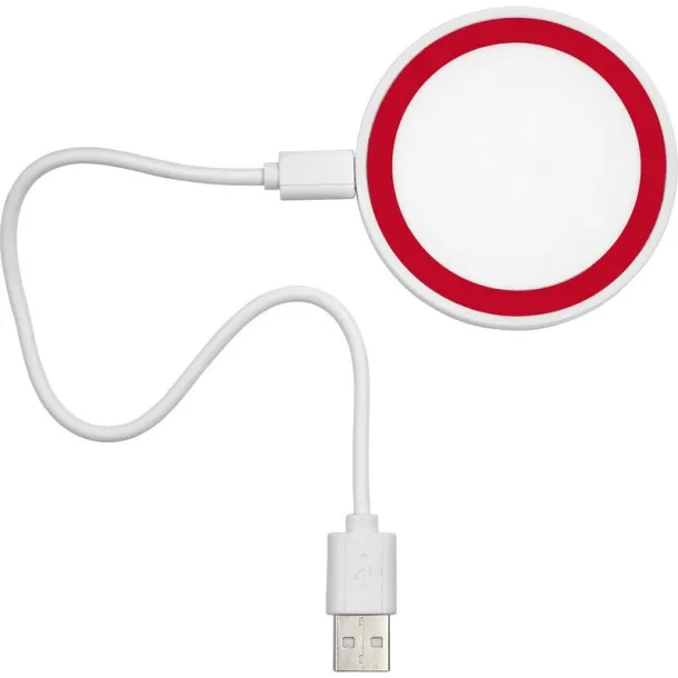  Bežični punjač 5W white red