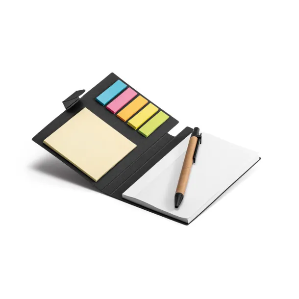 COOPER Sticky notes set Black