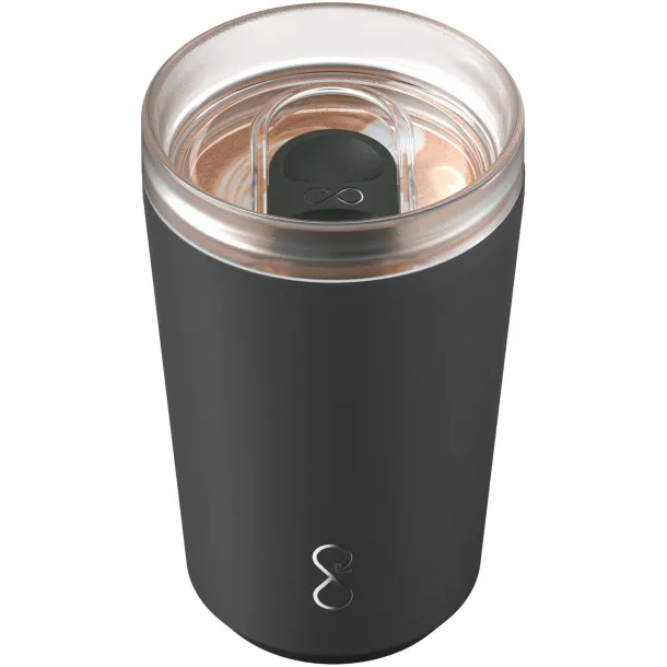 Ocean Bottle izolirana šalica, 350 ml - Ocean Bottle Solid black
