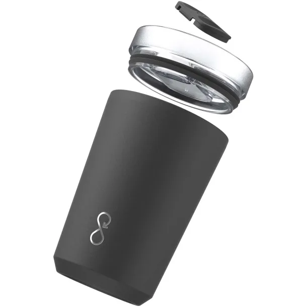 Ocean Bottle izolirana šalica, 350 ml - Ocean Bottle Solid black