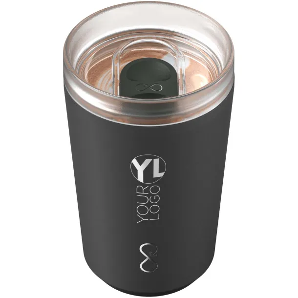 Ocean Bottle izolirana šalica, 350 ml - Ocean Bottle Solid black