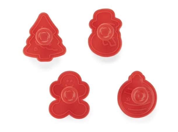 BISCOTTI Cookie cutters set - Bagbase Red