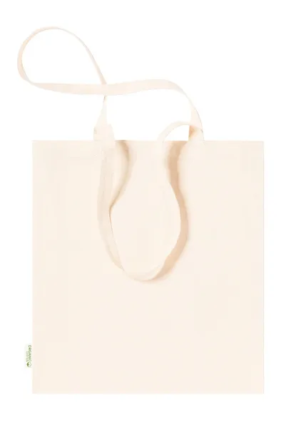 Fizzy cotton shopping bag, 180 g/m² Natural