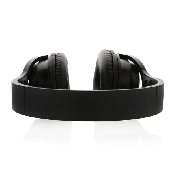  RCS and FSC® bamboo Elite Foldable wireless headphone - XD Collection Black 