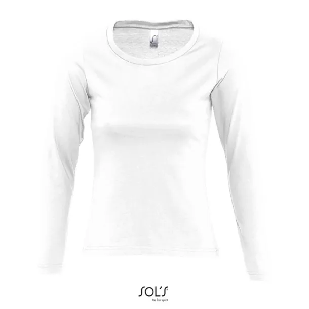 MAJESTIC SOL majica, 150g/m² Bijela