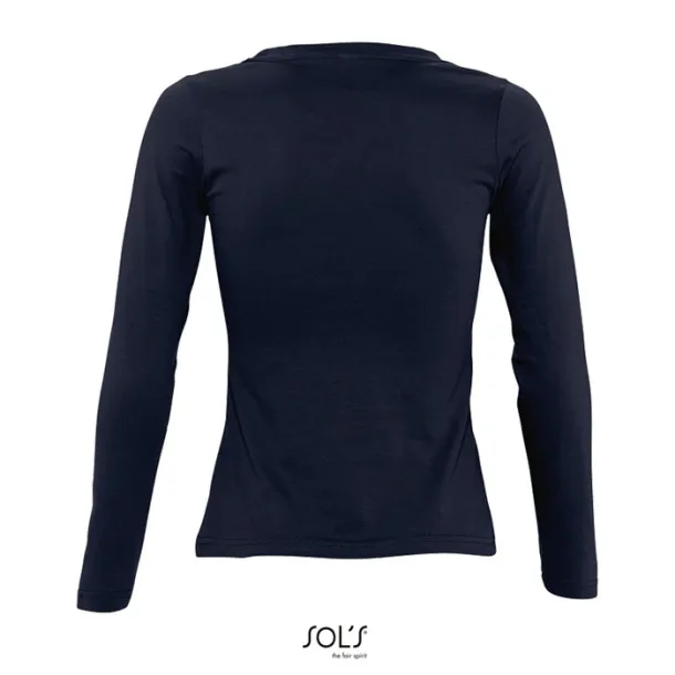 MAJESTIC MAJESTIC-WOMEN TSHIRT-150g Navy Blue