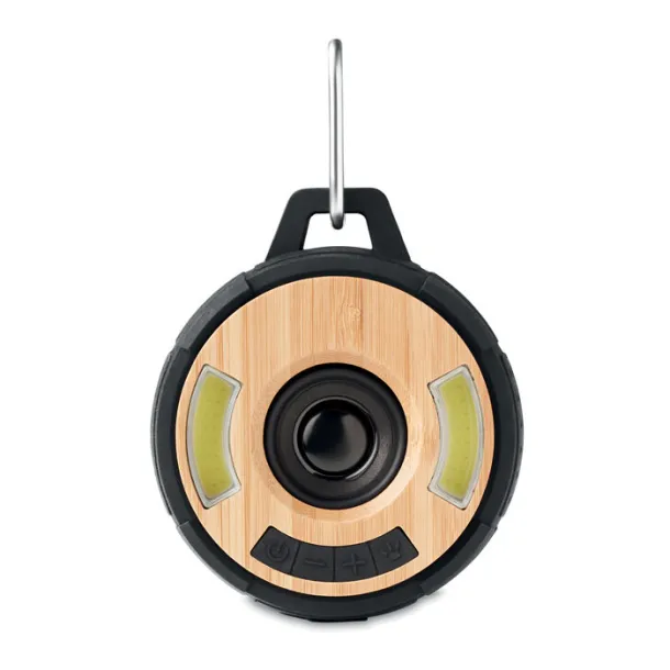 LUCCO 5.0 wireless bamboo speaker Black