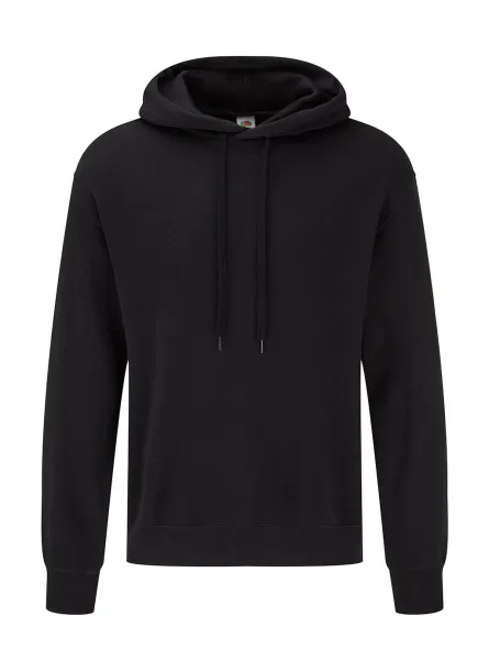  Klasični hoodie - Fruit of the Loom Crna