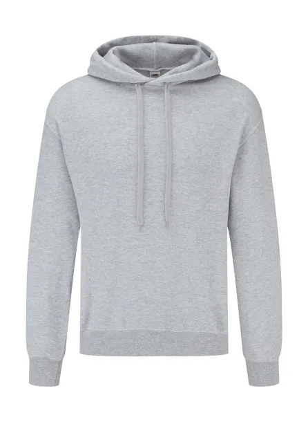  Classic Hooded Basic Sweat - Fruit of the Loom Heather Grey