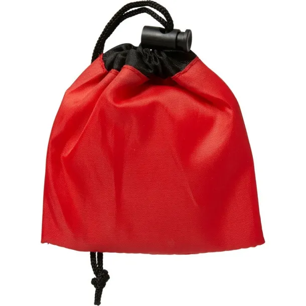  First aid kit in pouch, 10 pcs Crvena