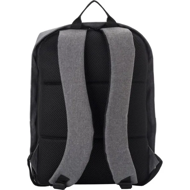  Anti-theft backpack, 15" laptop compartment Crna