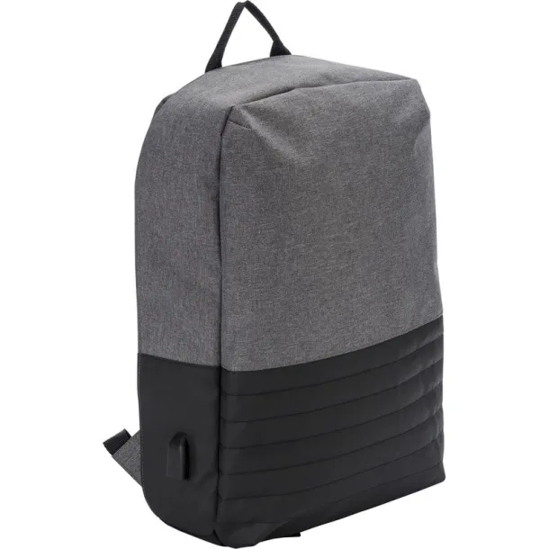  Anti-theft backpack, 15" laptop compartment Crna