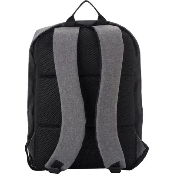  Anti-theft backpack, 15" laptop compartment black