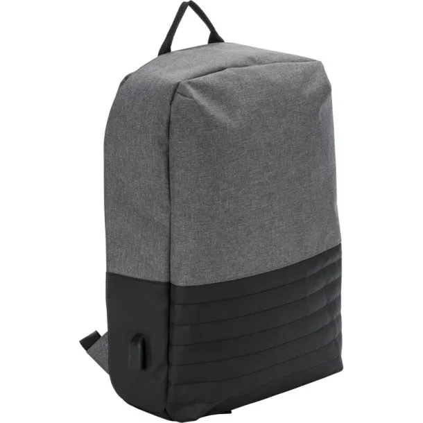  Anti-theft backpack, 15" laptop compartment Crna